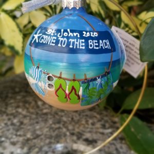 Gone To The Beach Ornaments