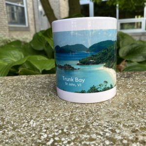 Trunk Bay coffee mug